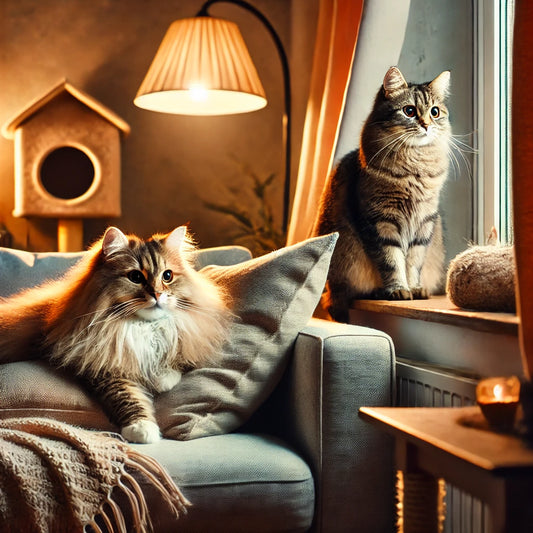 Domestic Longhair and Shorthair